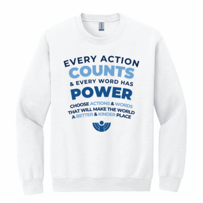Schechter Actions Crewneck WHITE