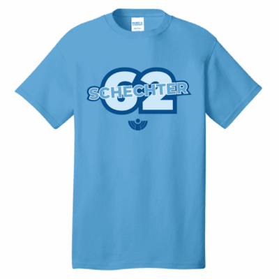 Schechter 62 aquatic blue tee